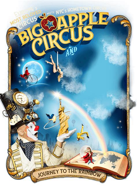 Big apple circus 2023 - Jan 13, 2024 · The company has amazed more than 45 million spectators since its inception in the mid-1970s with its contemporary but nostalgic take on the one-ring circus experience. “Journey to the Rainbow '' will run for 8-weeks only from November 8th through January 1st under the Big Top at Lincoln Center’s Damrosch Park. 